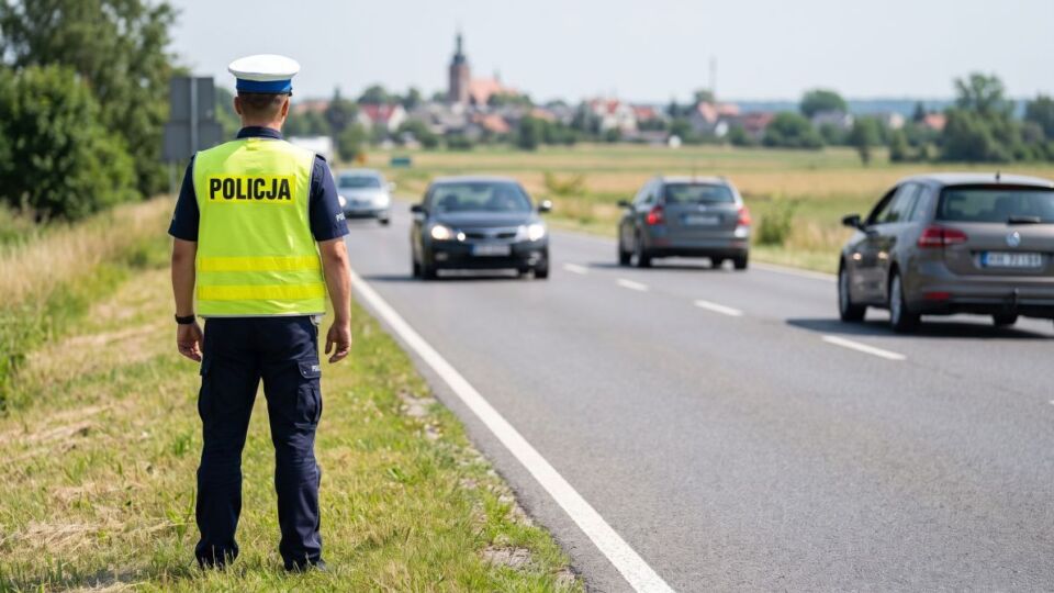Grębocice: 26-latek bez uprawnień, tester dodatni